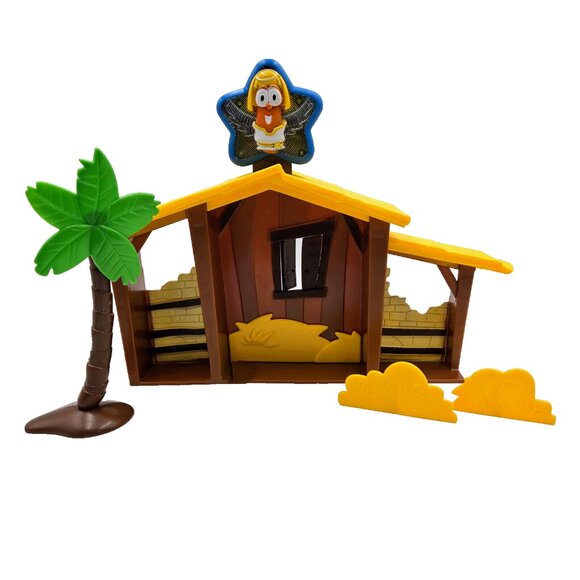 Veggie Tales Nativity Manger Creche Replacement Christmas Read - Picture 1 of 11